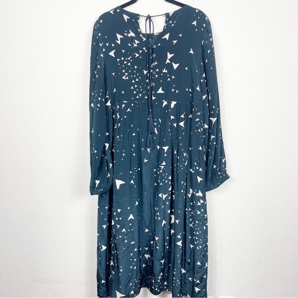 Tallulah & Hope black geometric design dress size 10 - Picture 2 of 9